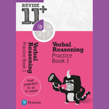 Pearson REVISE 11+ Verbal Reasoning Practice Book 1 for the 2025 and 2026 exams