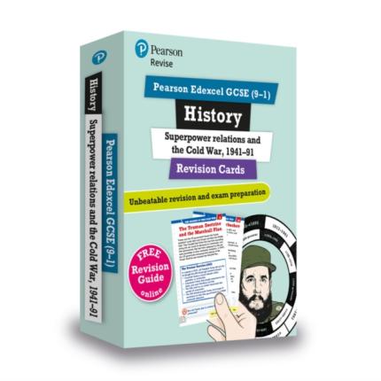 Pearson Revise Edexcel GCSE History: Superpower Relations and the Cold War Revision Cards: For 2025 and 2026 exams