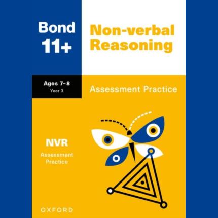 Bond 11+ Non-verbal Reasoning Assessment Practice Age 7-8