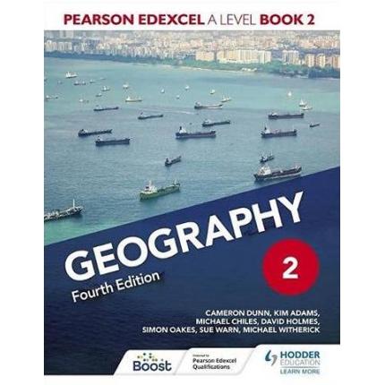 Pearson Edexcel A Level Geography Book 2 Fourth Edition