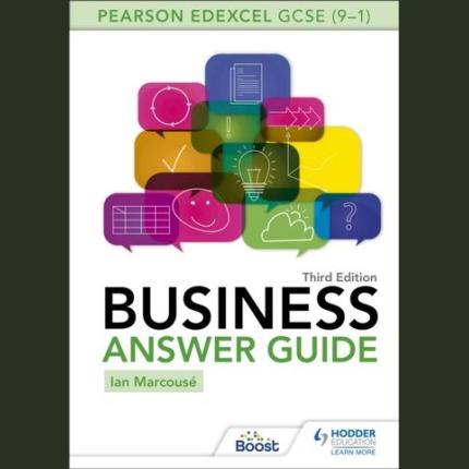 Pearson Edexcel GCSE (9-1) Business Answer Guide Third Edition