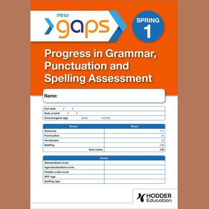 New GAPS (Progress in Grammar, Punctuation and Spelling Assessment) Test 1 Spring (Pack of 10)