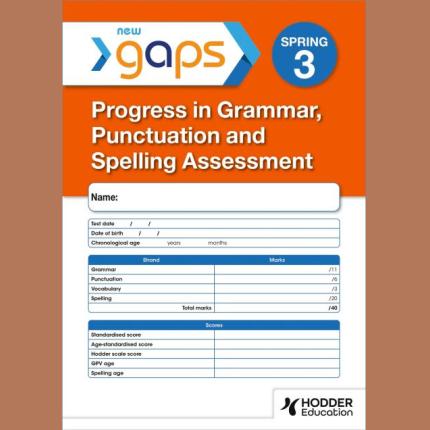 New GAPS (Progress in Grammar, Punctuation and Spelling Assessment) Test 3 Spring (Pack of 10)