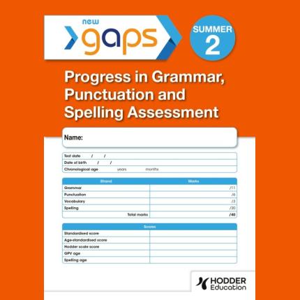 New GAPS (Progress in Grammar, Punctuation and Spelling Assessment) Test 2 Summer (Pack of 10)