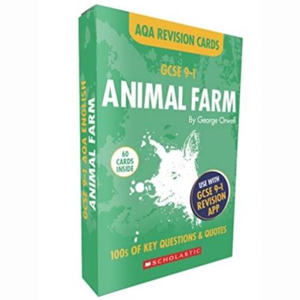 GCSE Revision Cards: AQA English: Animal Farm