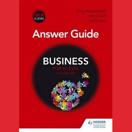 OCR Business for A Level Answer Guide
