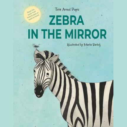 Zebra In The Mirror