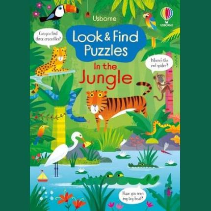 Look and Find Puzzles In the Jungle