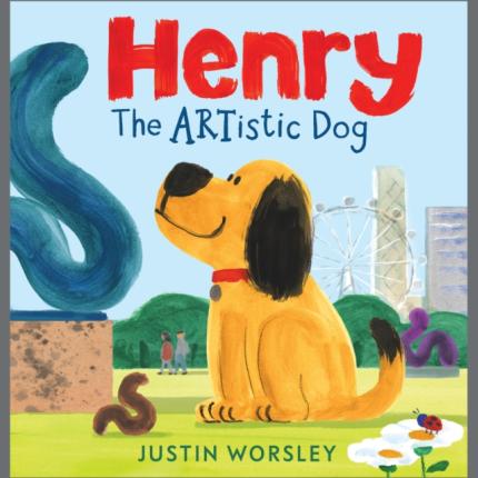 Henry the Artistic Dog