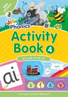 Jolly Phonics Activity Book 4: In Precursive Letters
