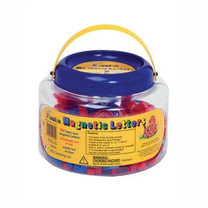 Jolly Phonics Magnetic Letters: In Precursive Letters (tub of 106)