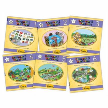 Grammar 1 Workbooks 1-6: In Precursive Letters
