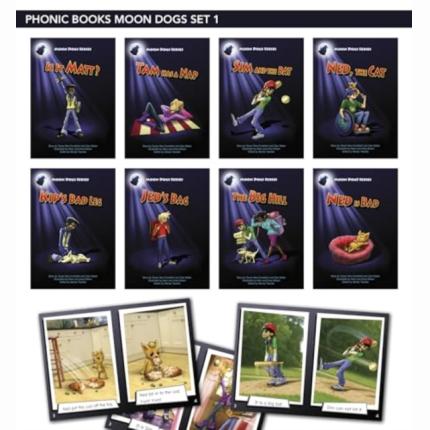 Phonic Books Moon Dogs Set 1 (8 Books)