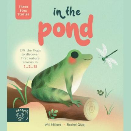 Three Step Stories: In the Pond: Lift the flaps to discover first nature stories in 1… 2… 3!