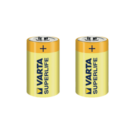 Varta High Power Zinc Carbon Battery - C, R14 - Pack of 2