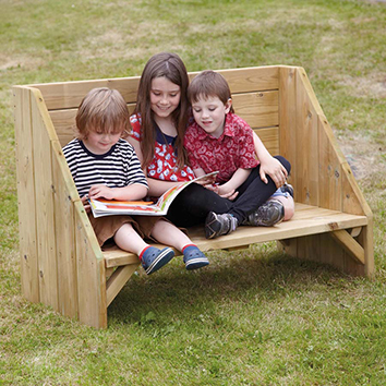 Outdoor Reading Corner Bench