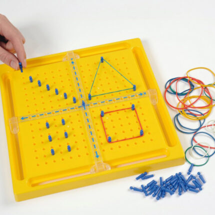 XY Coordinate Peg Board 6pk